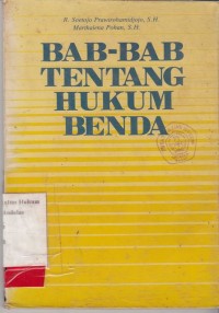 Image of Bab bab tentang hukum benda