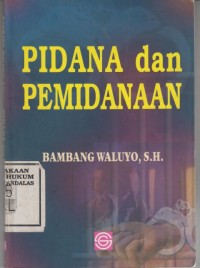 Image of Pidana dan Pemidanaan