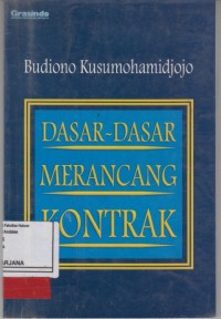 Image of Dasar-Dasar Merancang Kontrak