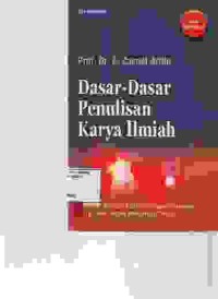 Image of Dasar dasar penulisan karya Ilmiah