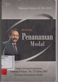 Image of Hukum penanaman modal