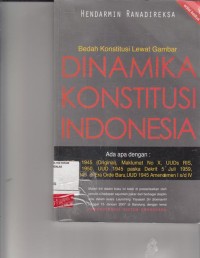 Image of Bedah Konstitusi lewat gambar; Dinamika Konstitusi Indonesia
