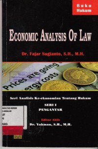 Image of Economic Analysis Of Law