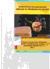 Image of Efektivitas pelaksanaan mediasi di pengadilan Negeri