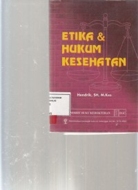 Image of Etika & hukum kesehatan