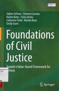 Image of Foundations of civil justice