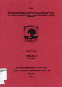 Image of Kebijakan Hukum Pidana Terhadap Tindak Pidana Perkawinan Poligami Setelah Berlakunya Undang-Undang Nomor1 Tahun 1974 Tentang Perkawinan Dalam Pembaharuan Hukum Pidana Di Indonesia