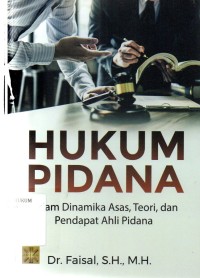 Image of Hukum pidana dalam dinamika asas, teori, dan pendapat ahli pidana