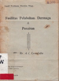 Image of Fasilitas Pelabuhan, Dermaga dan Perairan
