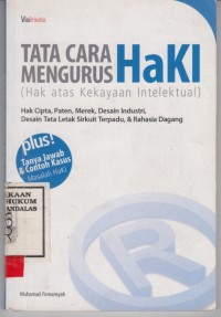 Image of Tata cara mengurus HAKI (Hak atas Kekayaan Intelektual )