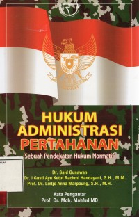 Image of Hukum administrasi pertanahan (sebuah pendekatan hukum normatif)