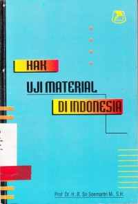 Image of Hak uji material di Indonesia