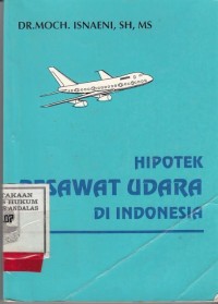 Image of Hipotek pesawat udara di Indonesia