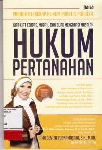 Image of Panduan lengkap hukum praktis populer kiat kiat cerdas, mudah, dan bijak mengatasi masalah hukum pertanahan