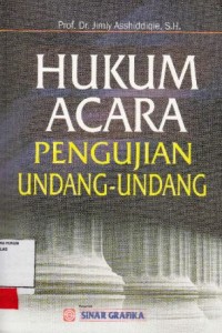 Image of Hukum acara pengujian undang undang