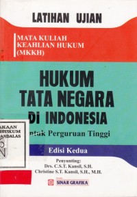 Image of Hukum Tata Negara Republik Indonesia