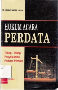 Image of Hukum acara perdata dalam perspektif mediasi (ADR) di Indonesia