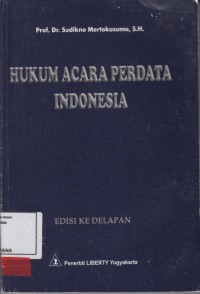 Image of Hukum Acara perdata Indonesia