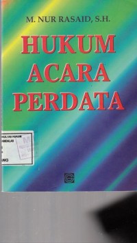 Image of Hukum Acara Perdata