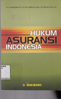 Image of Hukum Asuransi Indonesia