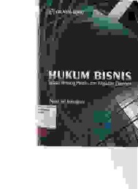 Image of Hukum bisnis; telaah tentang pelaku dan kegiatan ekonomi