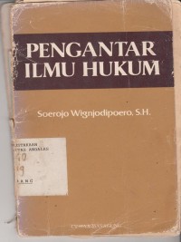Image of Pengantar ilmu hukum