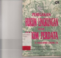 Image of Penegakan Hukum Lingkungan oleh Hukum Perdata