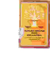 Image of Hukum orang dan keluarga