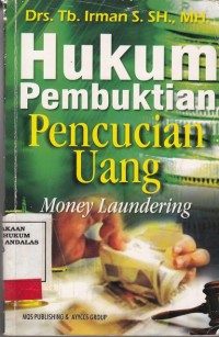Image of Hukum pembuktian pencucian uang Money loundering