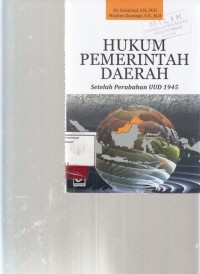 Image of Hukum Pemerintahan Daerah; setelah perubahan UUD 1945
