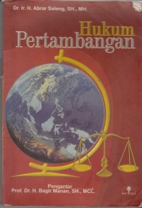 Image of Hukum Pertambangan