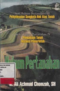 Image of Hukum Pertanahan