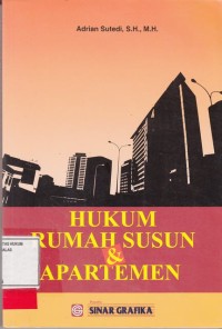 Image of Hukum rumah susun & apartemen