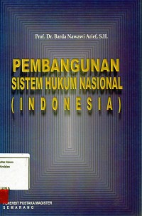 Image of Pembangunan sistem hukum Nasional Indonesia