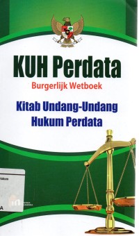 Image of KUH perdata Burgerlijk Wetboek kitab undang undang hukum perdata
