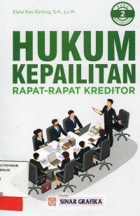 Image of Hukum Kepailitan Rapat-Rapat kreditor