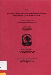 Image of Kewenangan Dewan Pengawas Memberikan peringatan Kepada Direksi Perumda sejahtera mandiri
