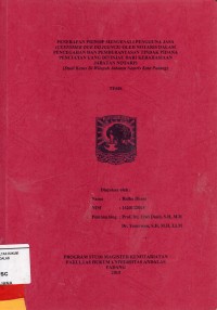 Image of Penerapan Prinsip Mengenali Pengguna jasa (Customer Due Diligence) Oleh Notaris Dalam pencegahan Dan Pemberantasan Tindak Pidana pencucian Uang Ditinjau dari Kerahasiaan jabatan Notaris (studi kasus di wilayah jabatan notaris kota Padang)