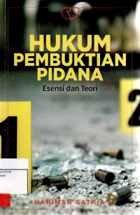 Image of Hukum pembuktian pidana; esensi dan teori