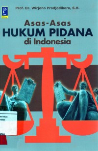Image of Asas asas hukum pidana di Indonesia