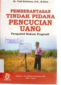 Image of Pemberantasan tindak pidana pencucian uang perspektif hukum progresif