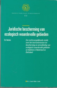 Image of Juridische Bescherming Van Ecologisch Waardevolle gebieden