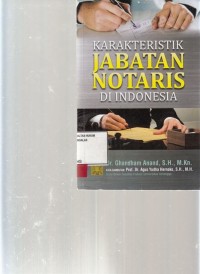 Image of Karakteristik jabatan notaris di Indonesia