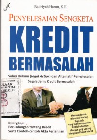 Image of Penyelesaian sengketa kredit bermasalah