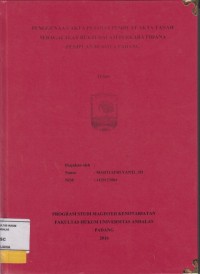Image of Penggunaan Akta Pejabat Pembuata AKta Tanah Sebagai Alat Bukti Dalam Perkara Pidana Penipuan Di Kota Padang