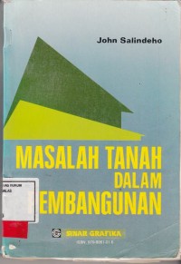Image of Masalah Tanah Dalam Pengembangan