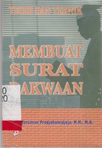 Image of Membuat Surat Dakwaan