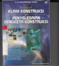 Image of Mengenal Klaim Konstruksi & Penyelesaian Sengketa Konstruksi