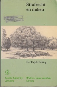 Image of Strafrecht En Milieu