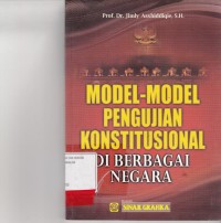 Image of Model Model Pengujian Konstitusional di Berbagai Negara
